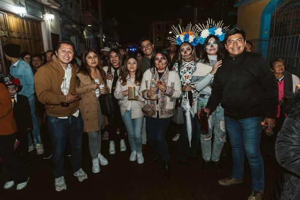 Tradicional Callejoneada: “Cuando las Leyendas cobran Vida”