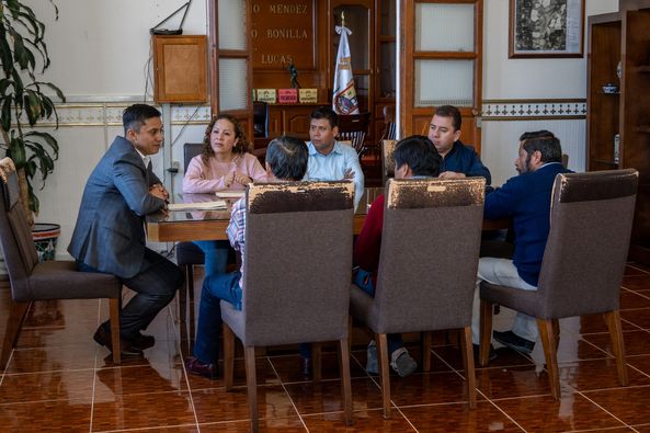 Reunión con Juntas Auxiliares.