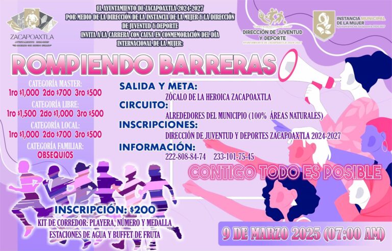 Carrera con causa «Rompiendo Barreras»