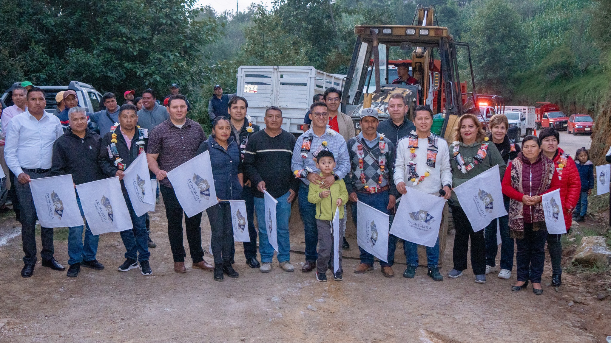 Zacapoaxtla sigue avanzando en Obra Publica