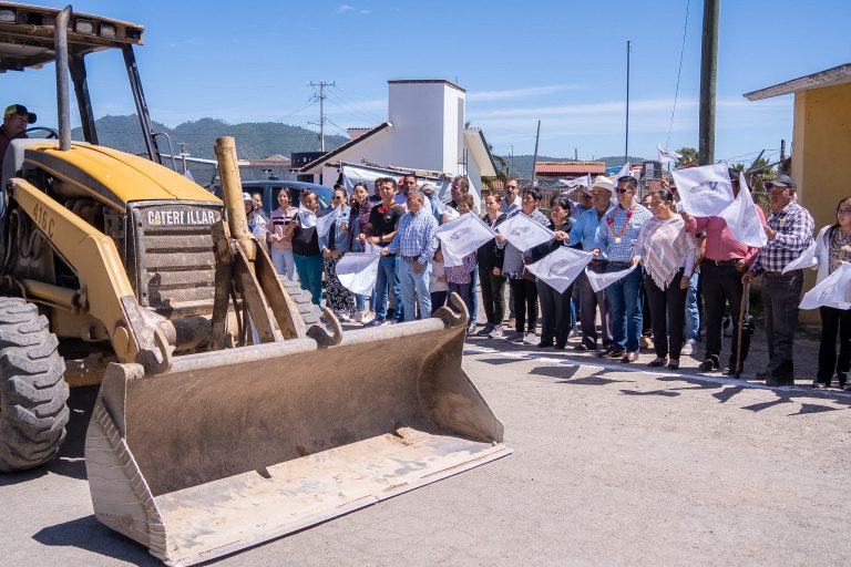 Arranque de Obra en la Comunidad de Mazapa.