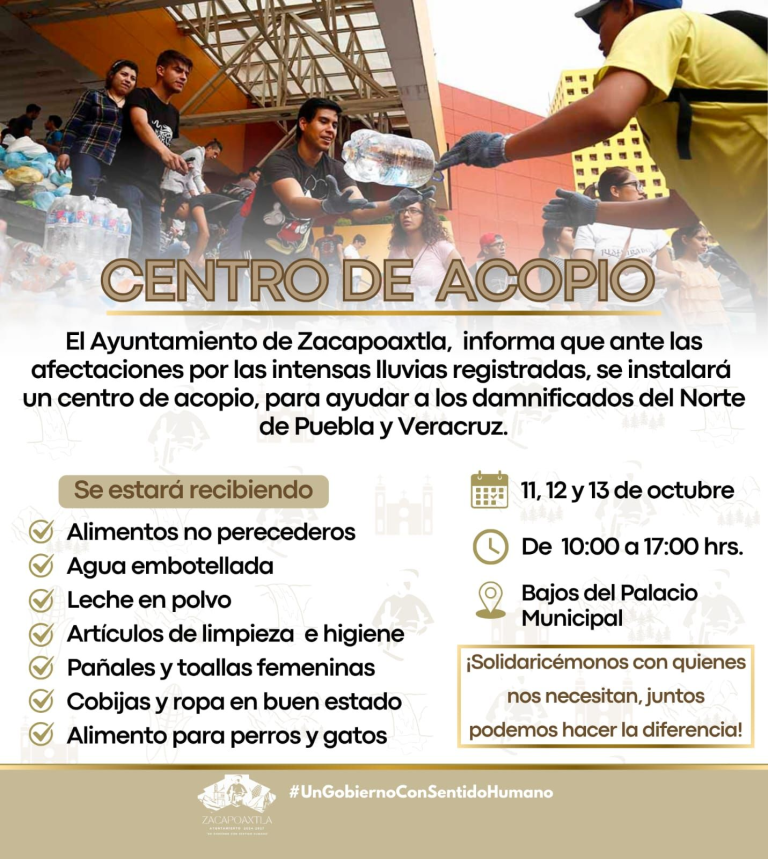 Centro de Acopio Zacapoaxtla