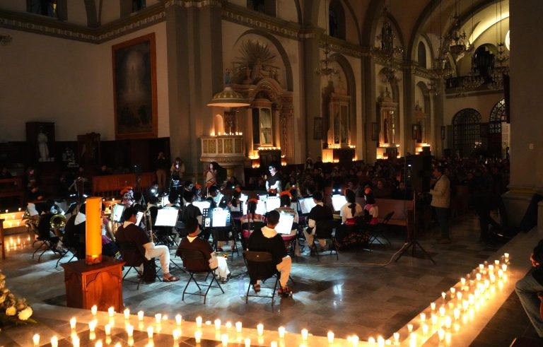 Concierto de la Banda Juvenil Zacapoaxtla «A la luz de las velas»