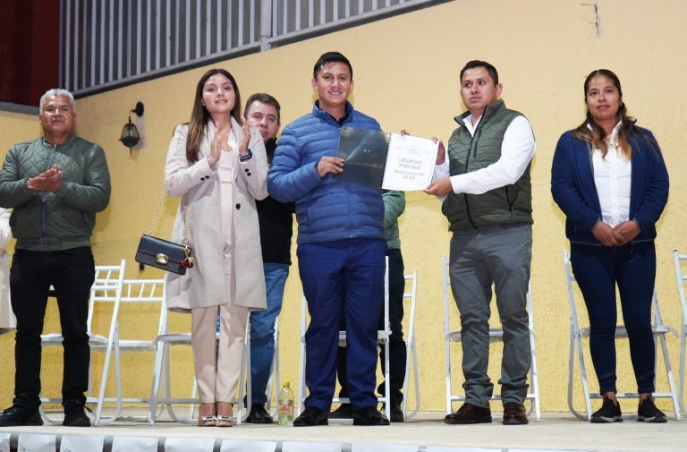 Ahuactlán rinde su Primer Informe de Gobierno.